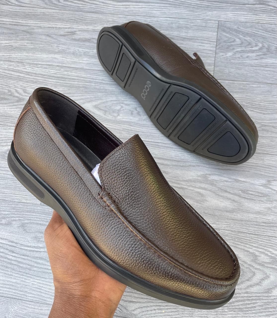 Premium Comfort ecco Loafers – Brown