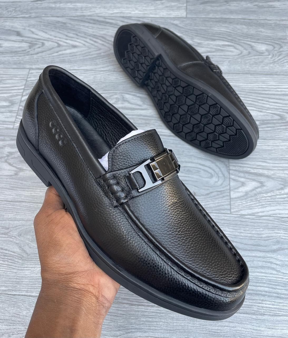 ECCO Executive Bit Loafers – Black