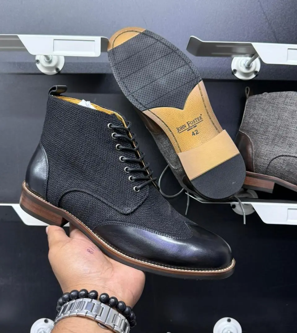 Heritage Canvas Dress Boot alternate view