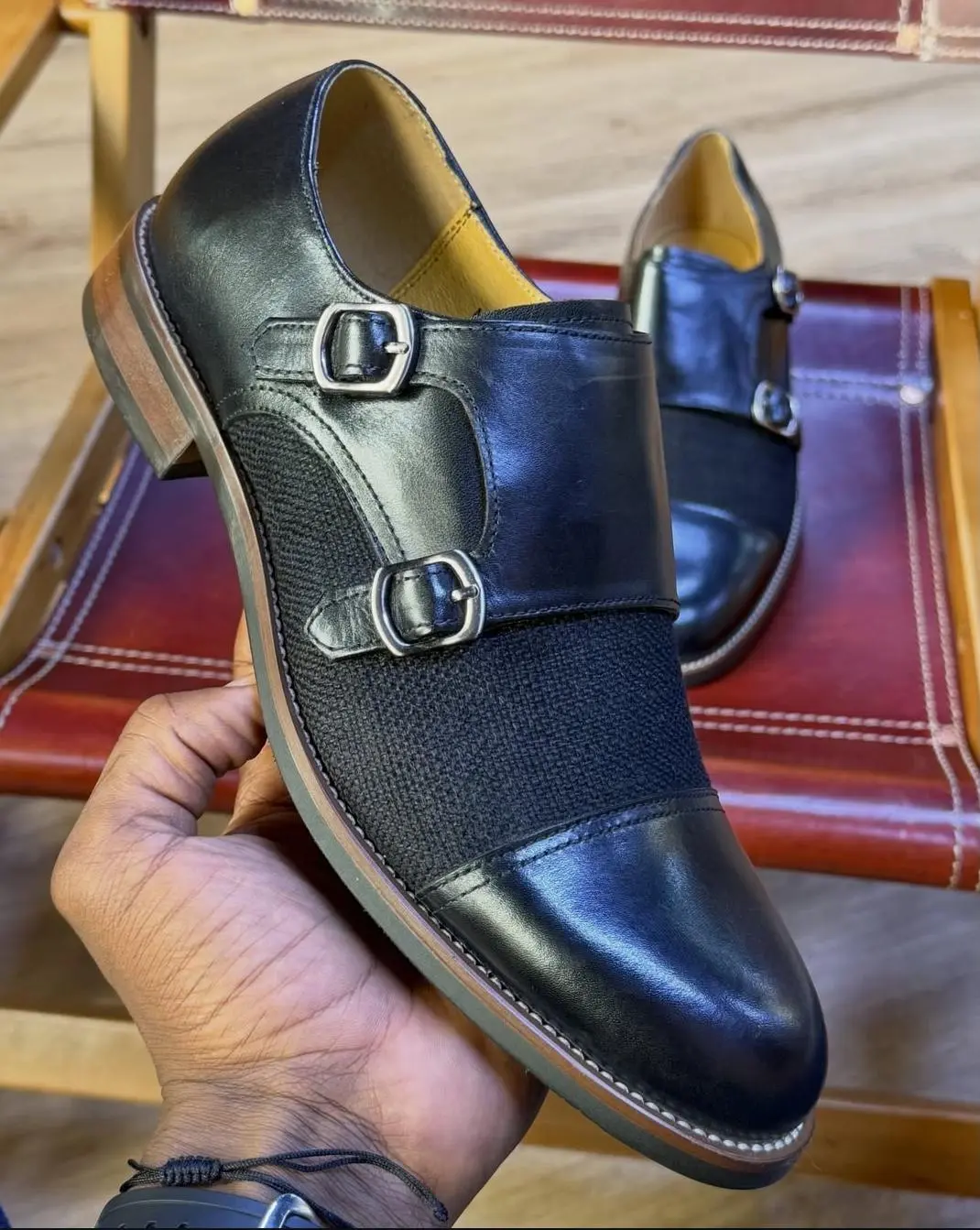 Double Monk Shoe alternate view