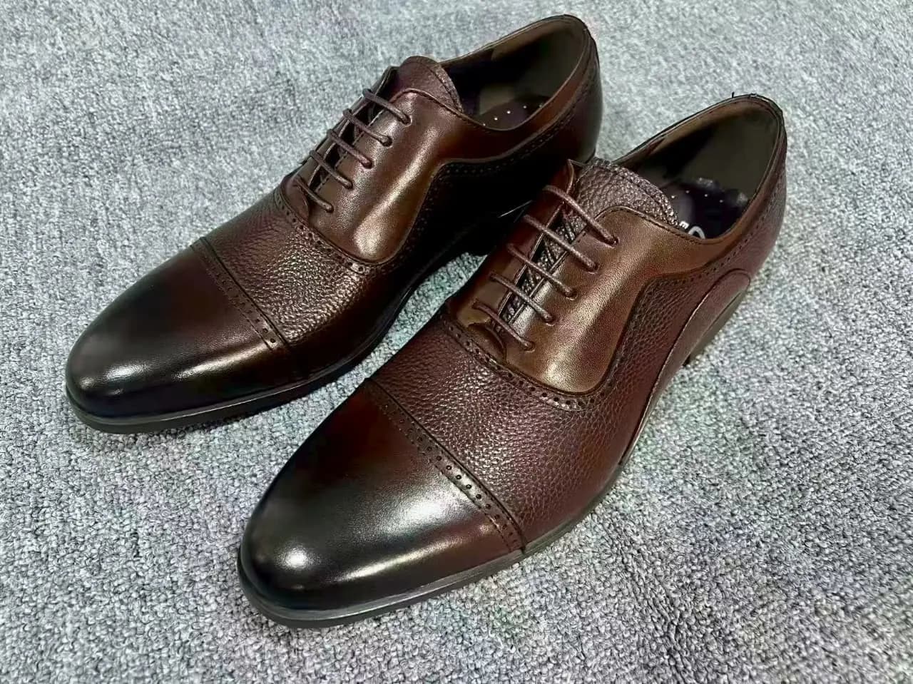 Clark Classic Cap-Toe Oxford Dress Shoes
